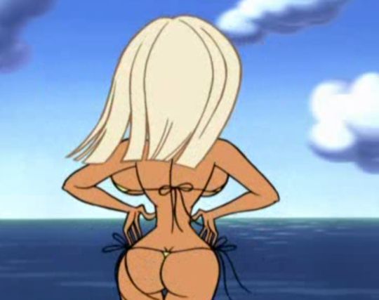 Ren and Stimpy Adult Party Cartoon Naked Beach Frenzy.